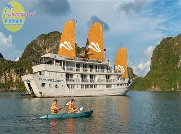 Tour du thuyền 5 sao Paradise Luxury (2 ngày 1 đêm) Tour du thuyền 5 sao Paradise Luxury (2 ngày 1 đêm)